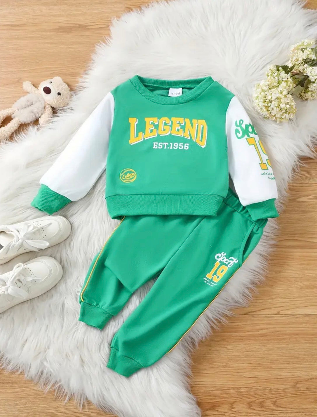 [Boys' Autumn Winter Set] Children's Set Boys' Autumn and Winter Fashion Tops Kids Sports Outfit for Boys